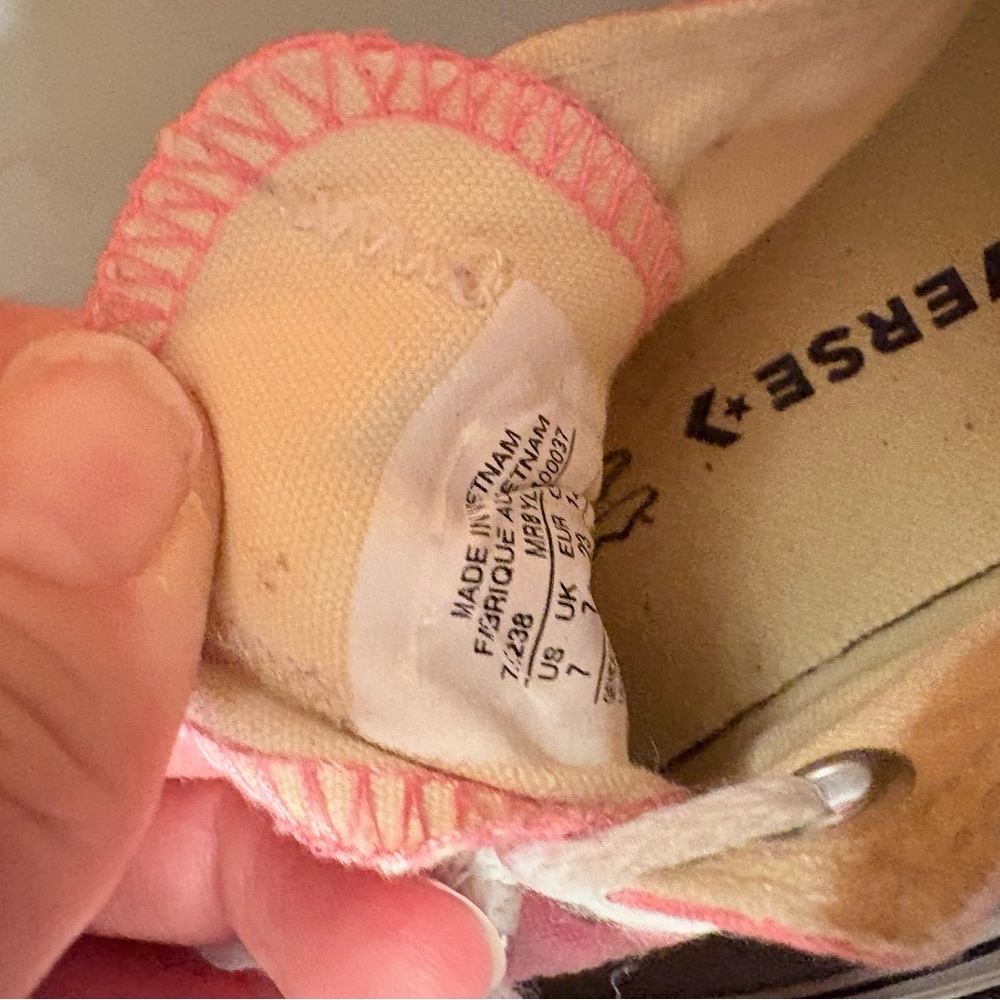 Converse Sneakers 
Lace-up Kids Pink - Picture 8 of 11